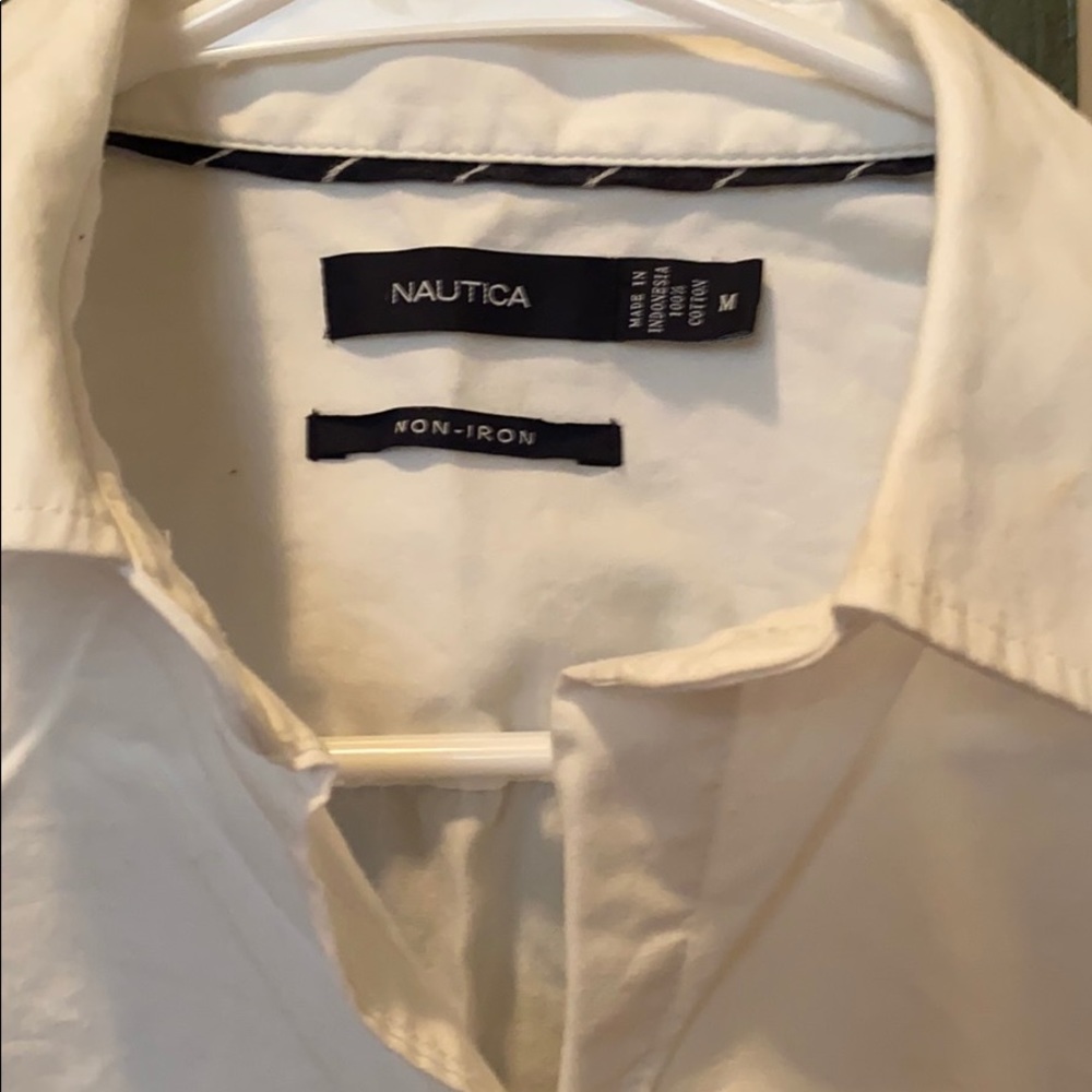 Long sleeve white shirt